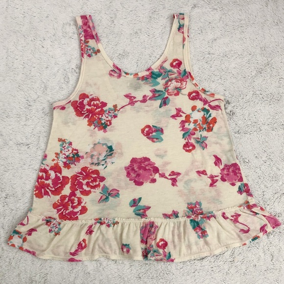 3 for $28🌼 American Eagle Floral Flowy Tank Top - Picture 4 of 7